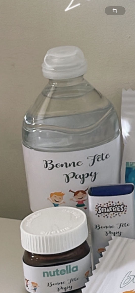 Bouteille d’eau 50cl personnalisée